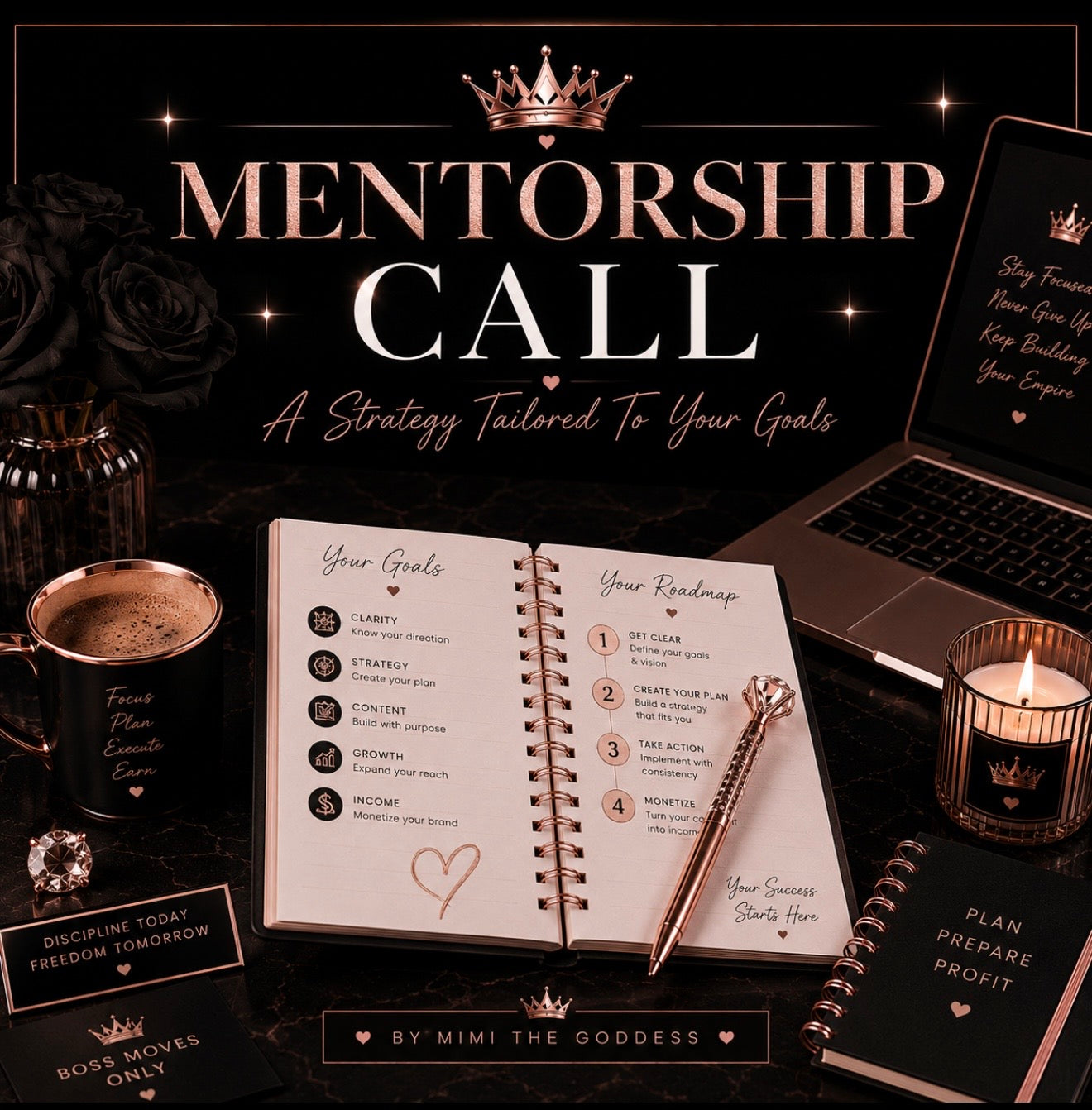 Book a 30 minute 1:1 Call with Me