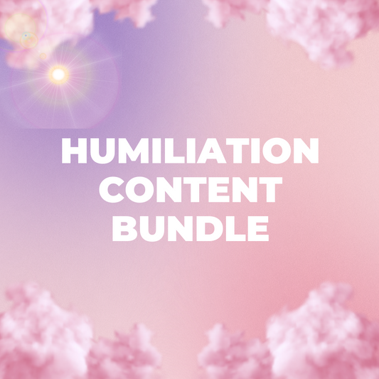 Humiliation Content Bundle