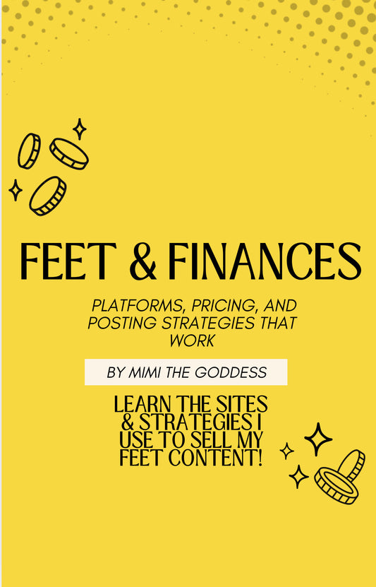 Learn the sites I use to sell feet content!