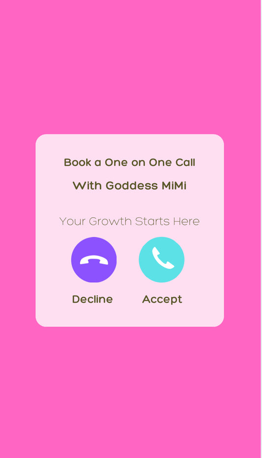 Book a One hour 1:1 Call with Me