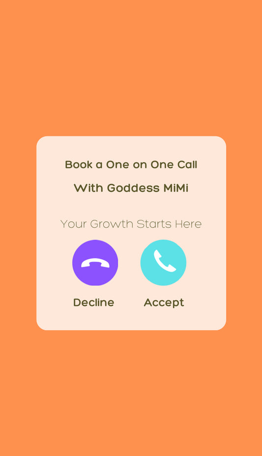 Book a 30 minute 1:1 Call with Me